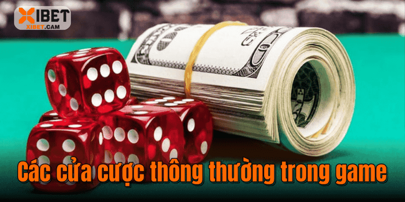 Các cửa cược thông thường trong game