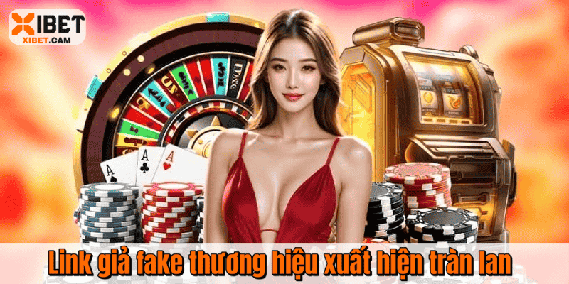 Link giả fake thương hiệu xuất hiện tràn lan