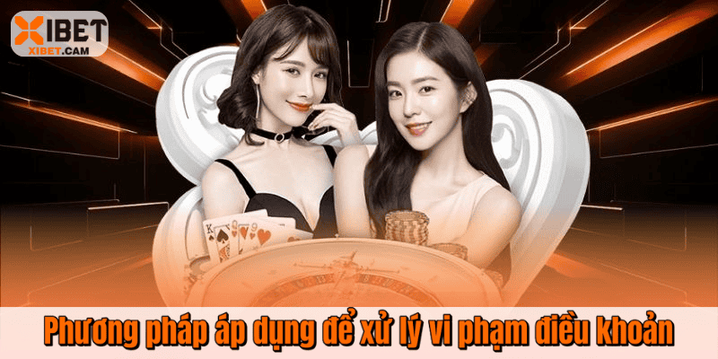 Phương pháp áp dụng để xử lý vi phạm điều khoản