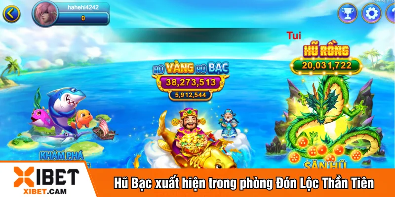 Hũ Bạc xuất hiện trong phòng Đón Lộc Thần Tiên
