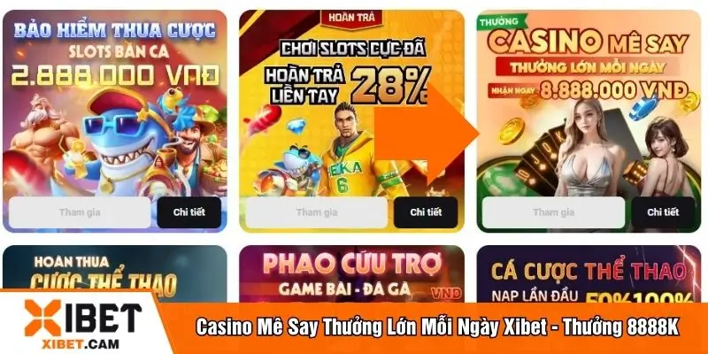 Casino Mê Say Thưởng Lớn Mỗi Ngày