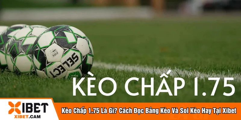 Kèo chấp 1.75